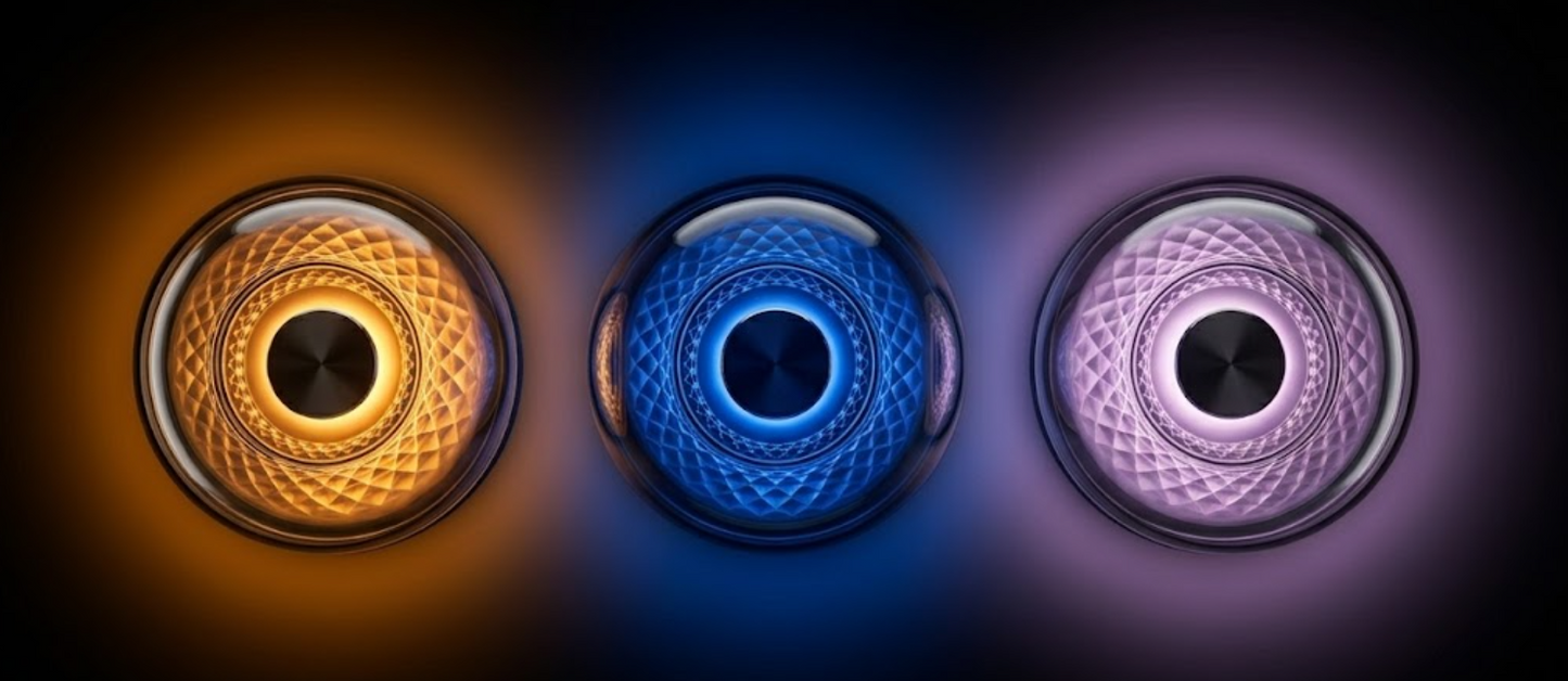 Crystal Glow LED Bluetooth Speaker